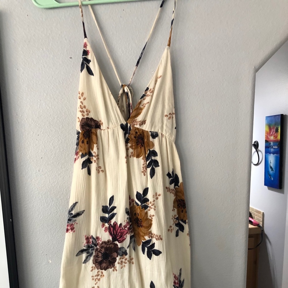 O’Neil open back halter dress